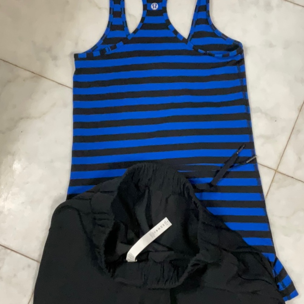 Lululemon skirt & top size 4